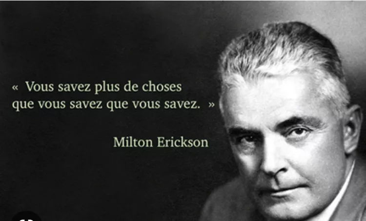 Milton Erickson à donner son nom à l'Hypnose Ericksonnienne